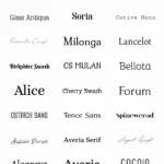 list of best free boho fonts