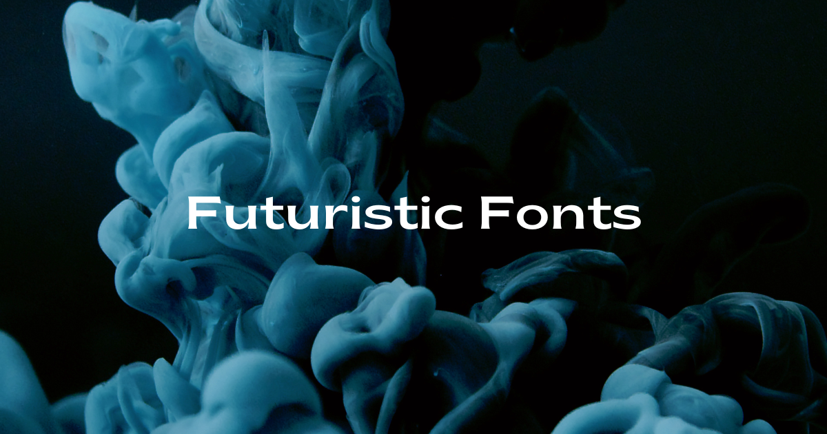 futuristic fonts for designers