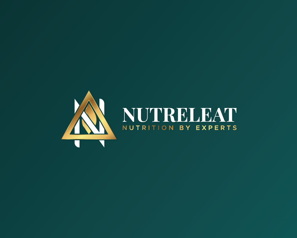 nutrealeat letter n triangle logo