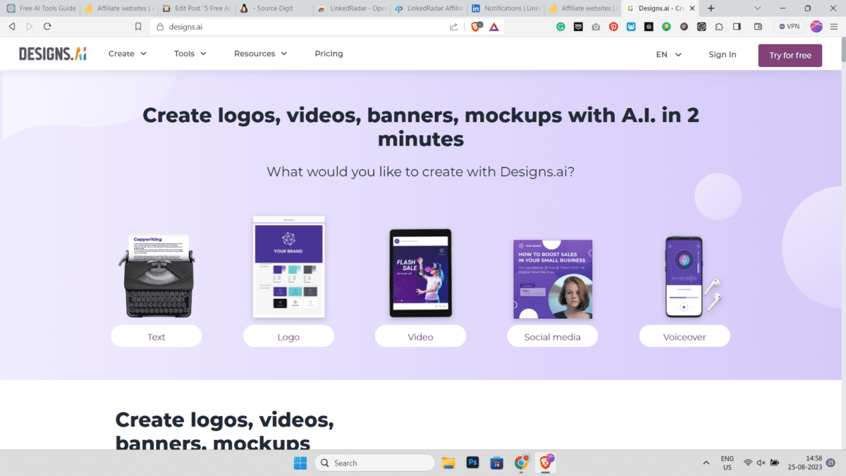 designs ai- free ai tools for graphic designers and non designers