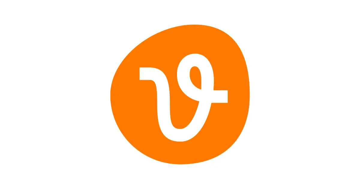 vecteezy logo orange